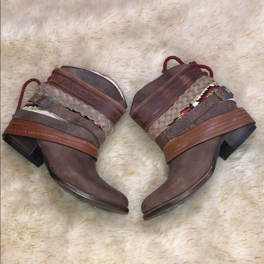 FREEBIRD Steve Madden Mezcal Leather Cowboy Boot 6